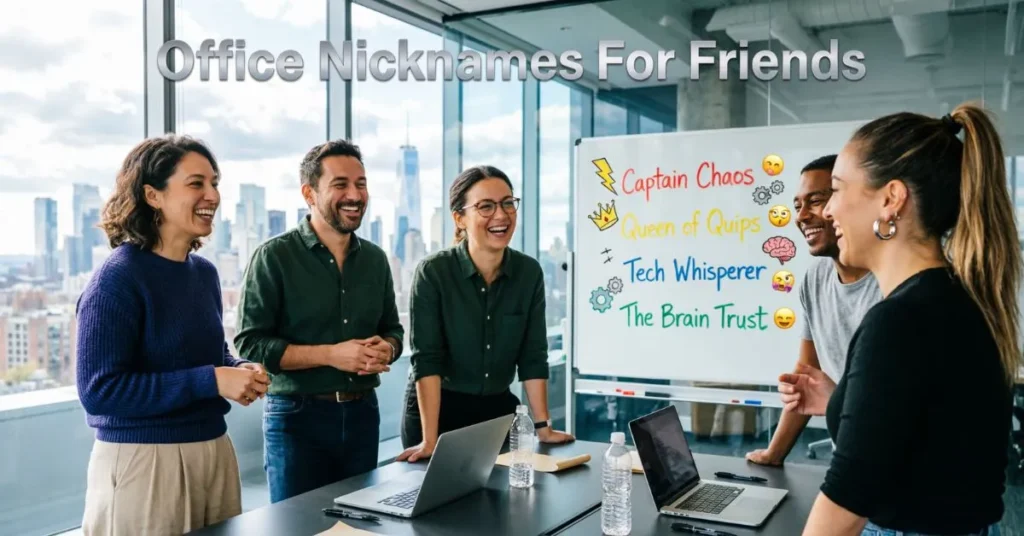 Office Nicknames For Friends