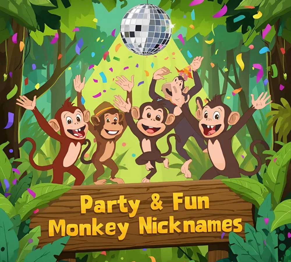Party & Fun Monkey Nicknames