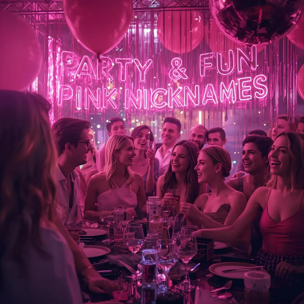 Party & Fun Pink Nicknames