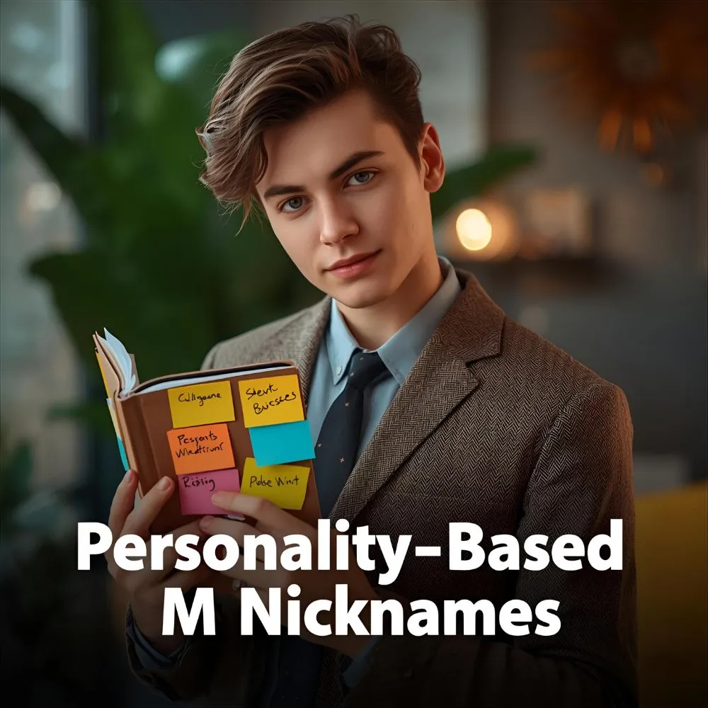 Personality-Based M Nicknames