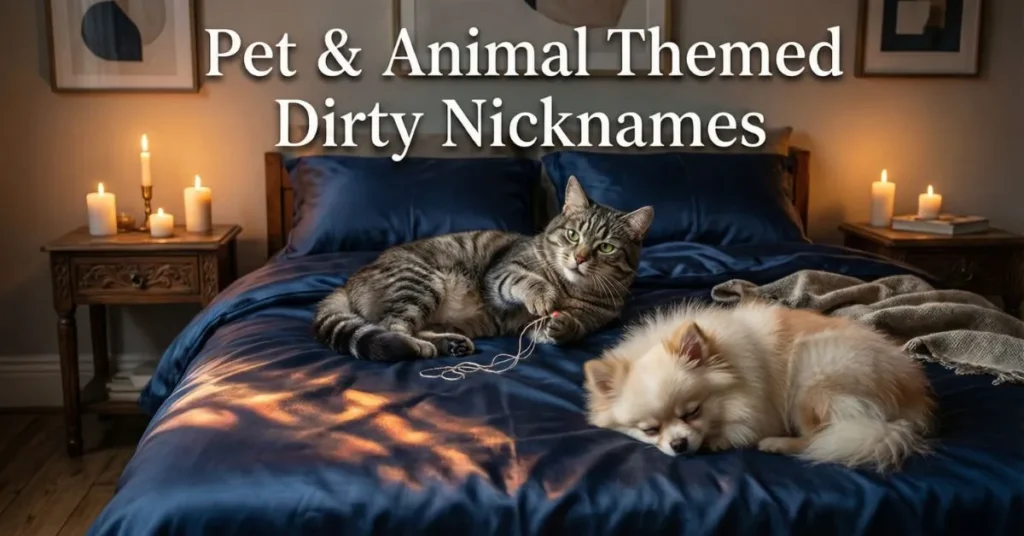 Pet & Animal Themed Dirty Nicknames