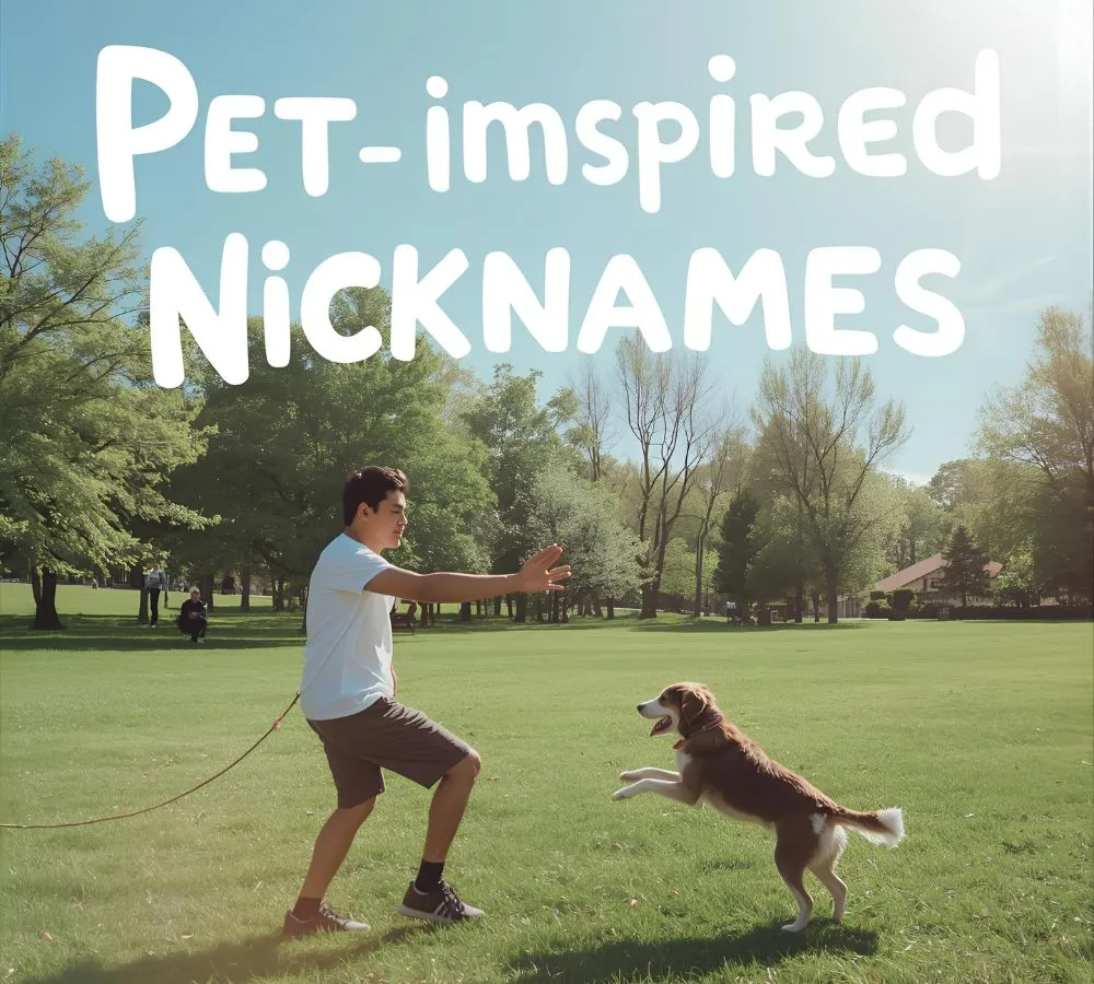 Pet-Inspired Nicknames
