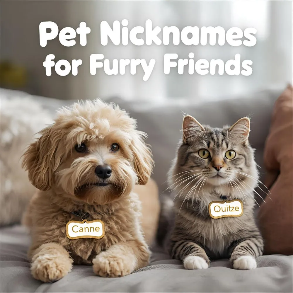 Pet Nicknames for Furry Friends