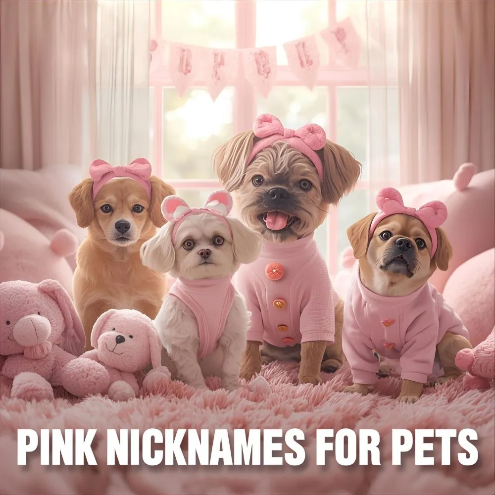 Pink Nicknames For Pets