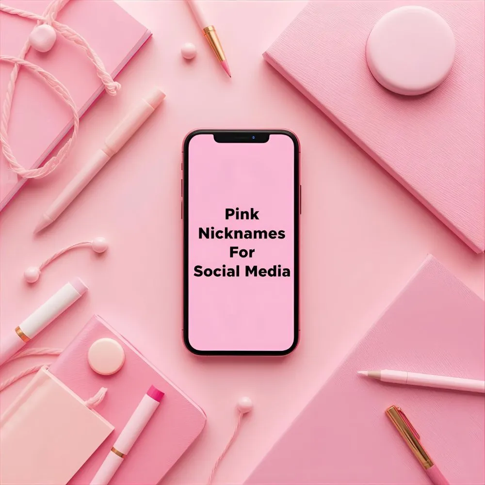 Pink Nicknames For Social Media