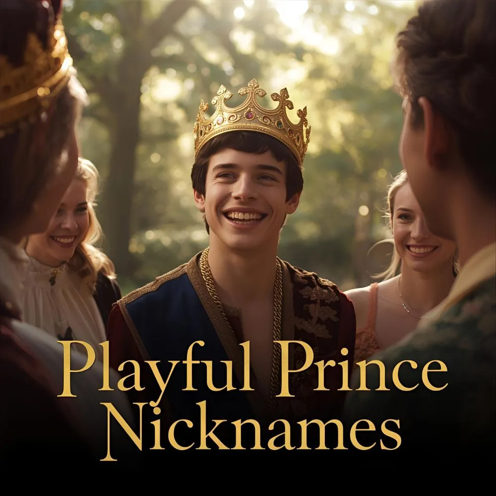 Playful Prince Nicknames