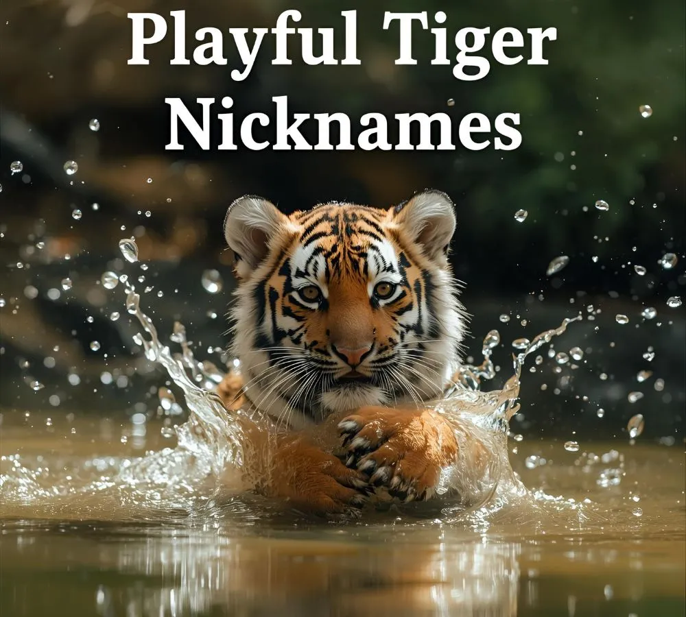 Playful Tiger Nicknames
