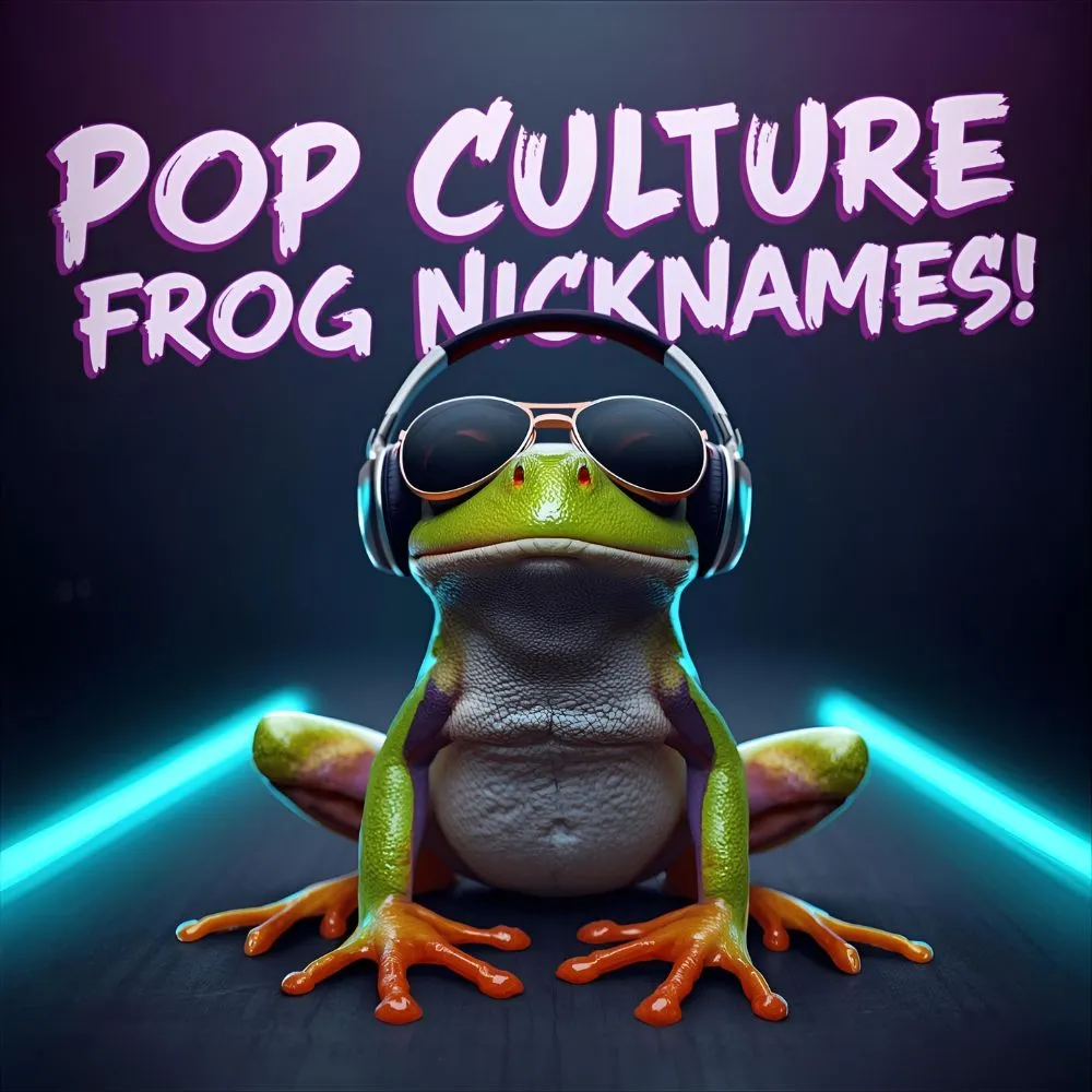 Pop Culture Frog Nicknames