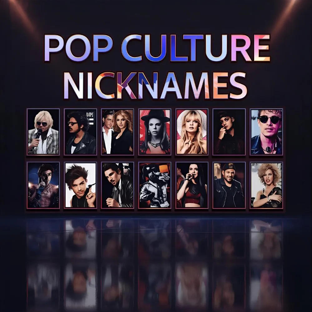 Pop Culture Nicknames