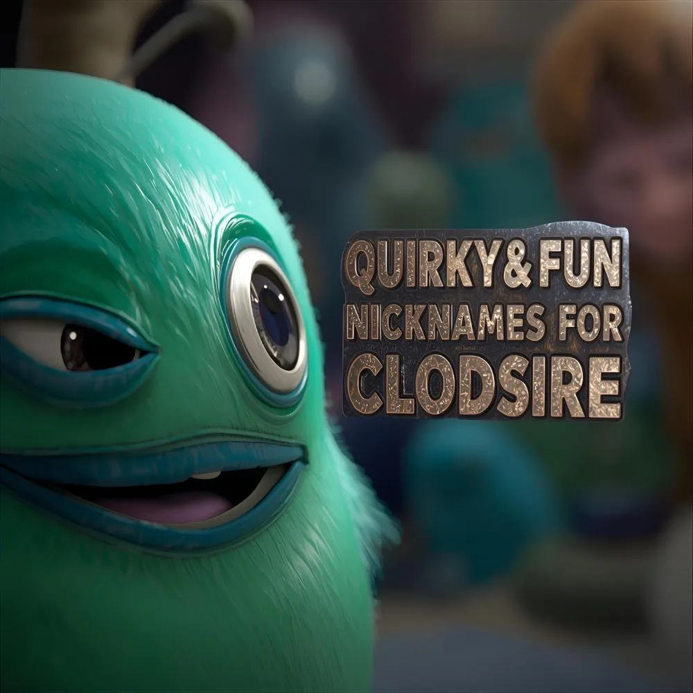Quirky & Fun Nicknames For Clodsire