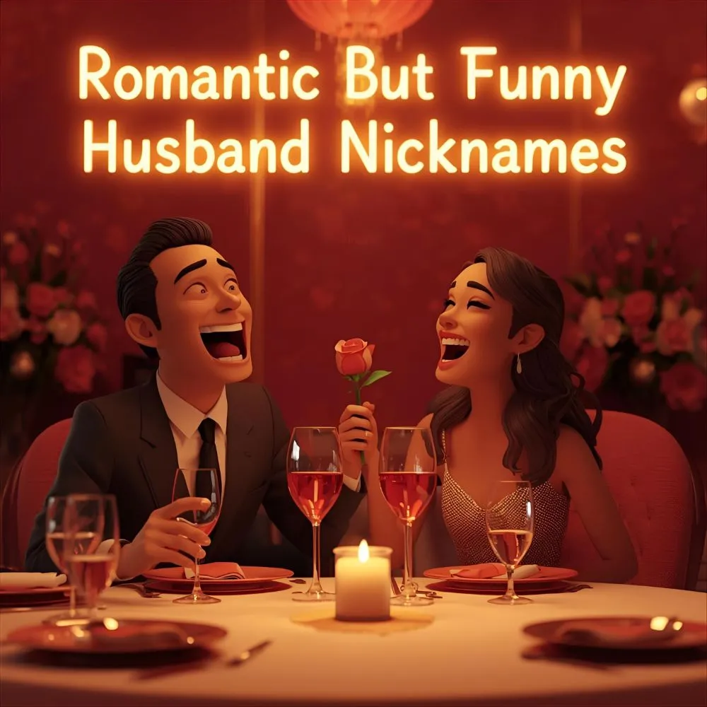Romantic But Funny Husband Nicknames