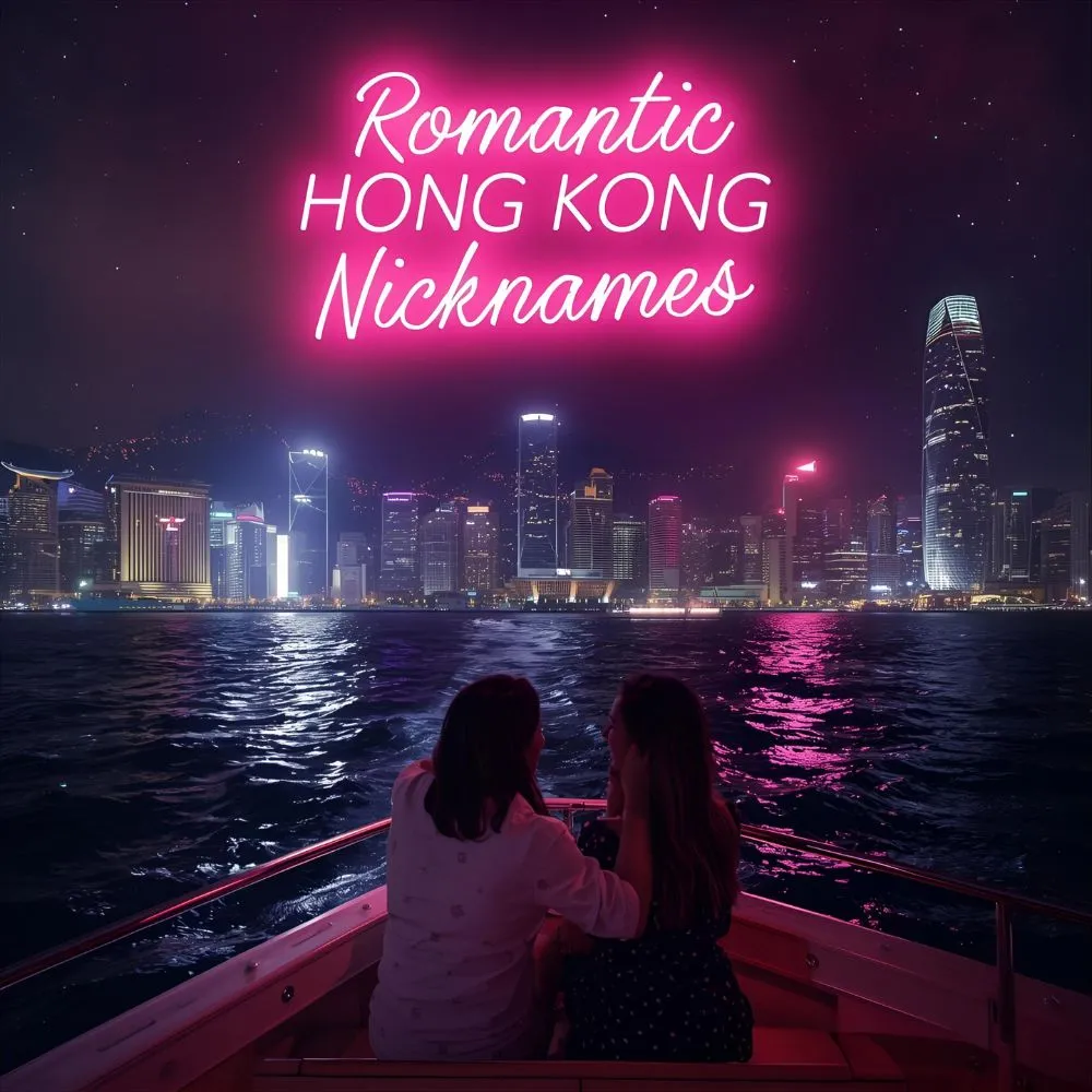 Romantic Hong Kong Nicknames