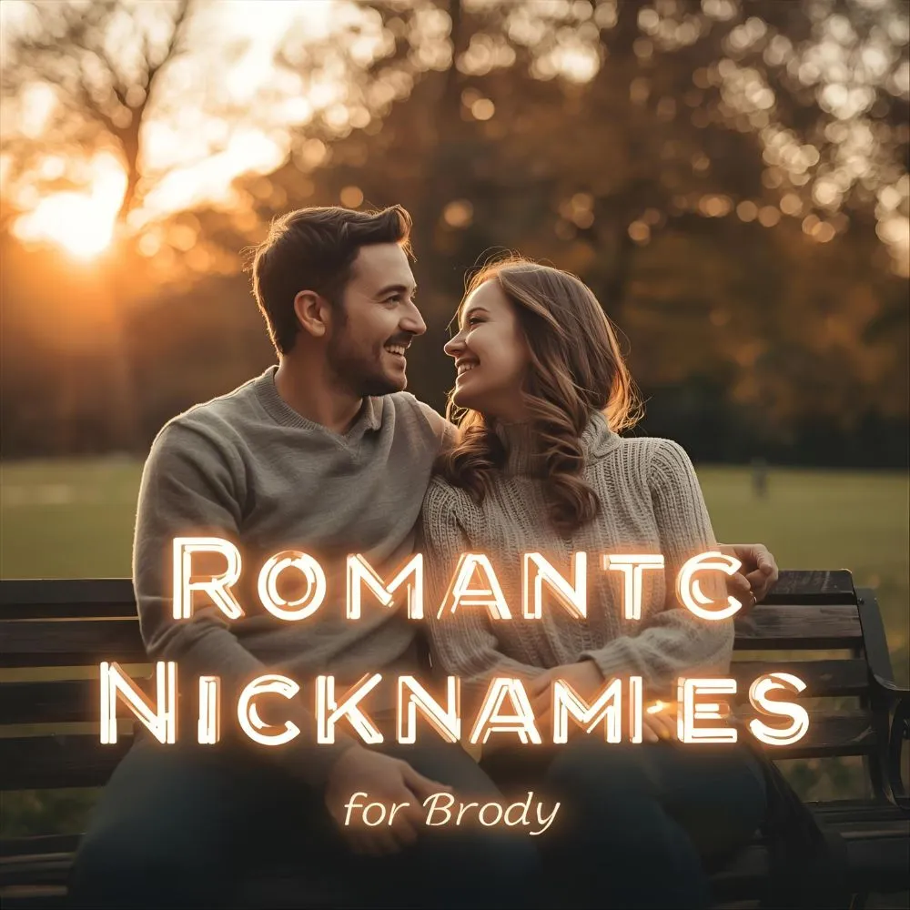 Romantic Nicknames For Brody