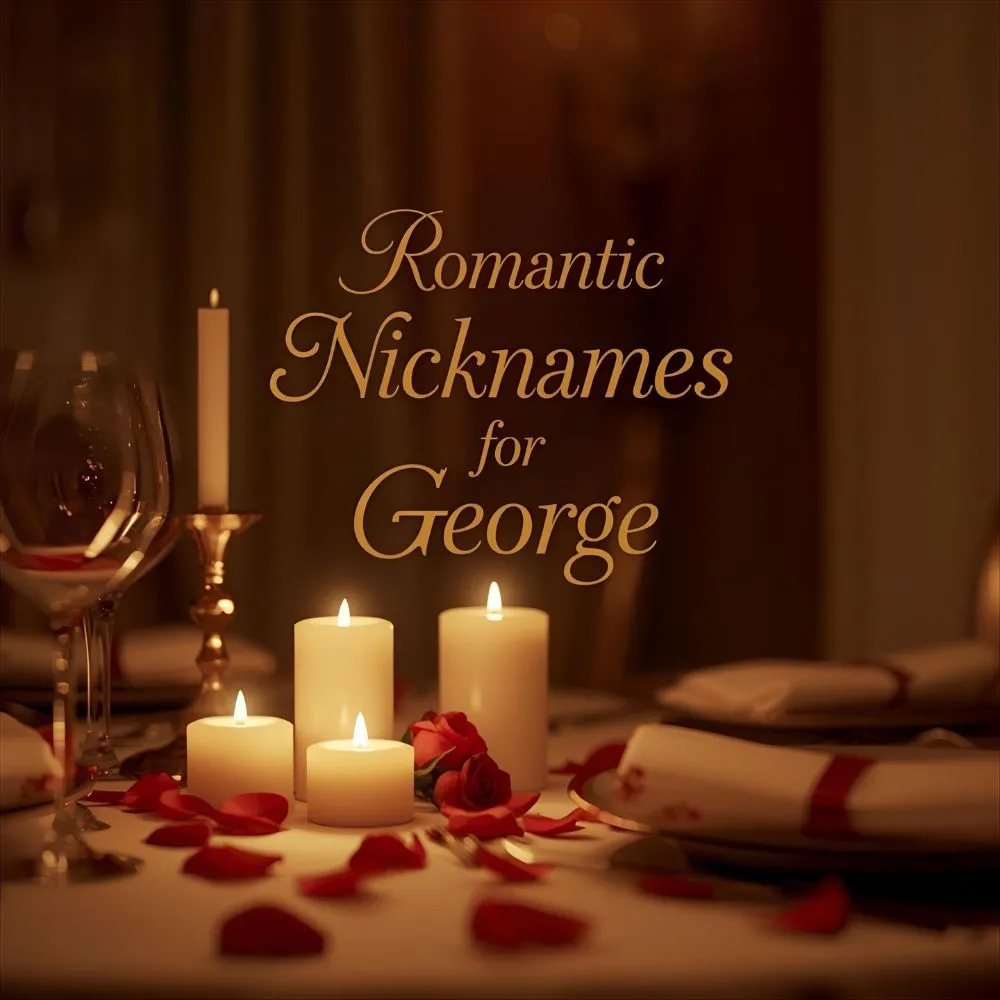 Romantic Nicknames For George