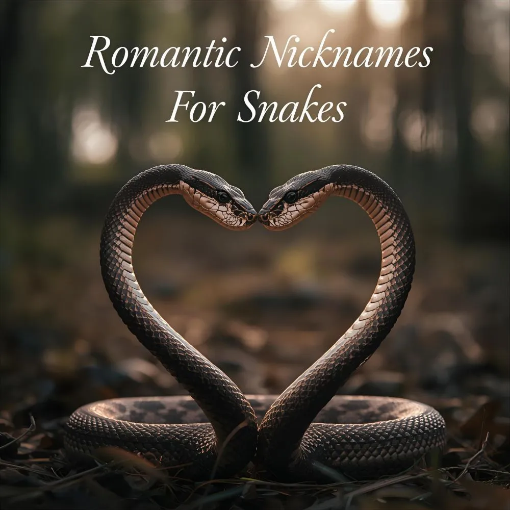 Romantic Nicknames For Snakes