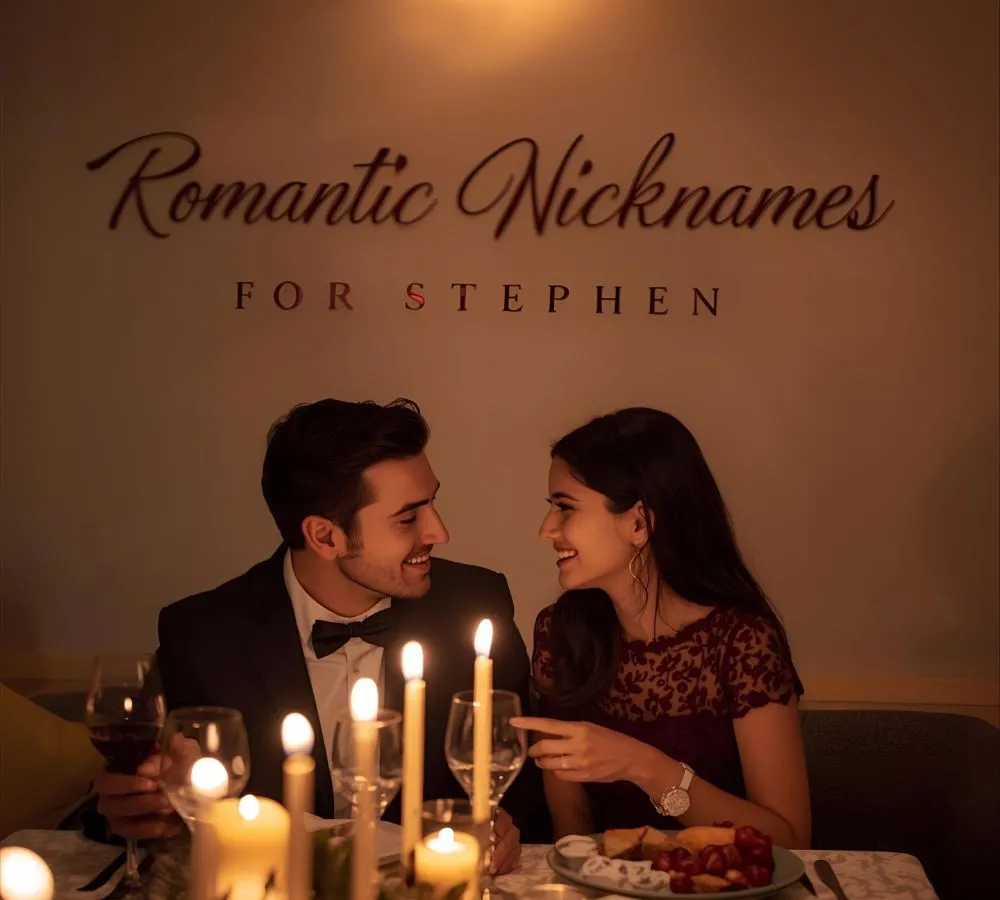 Romantic Nicknames for Stephen 