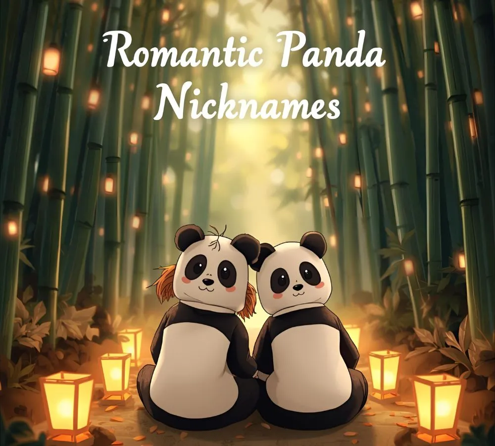 Romantic Panda Nicknames