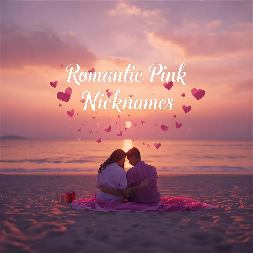 Romantic Pink Nicknames