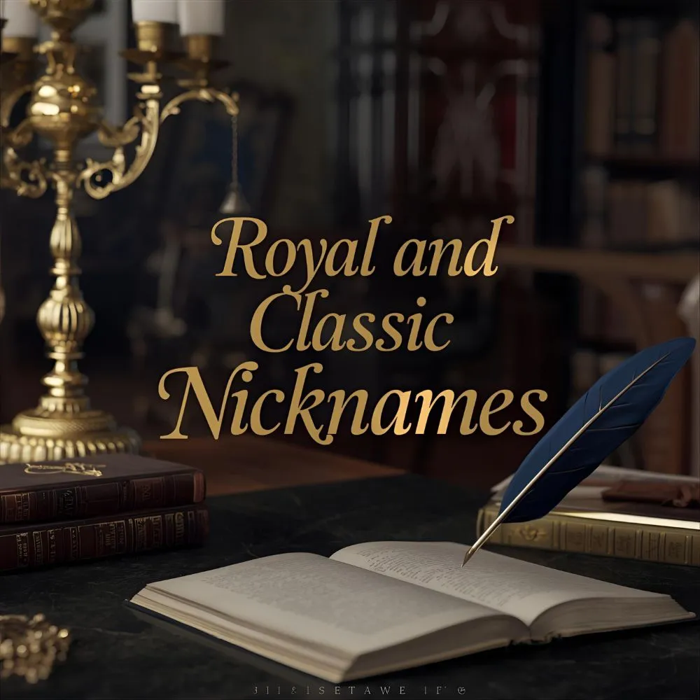 Royal and Classic Nicknames