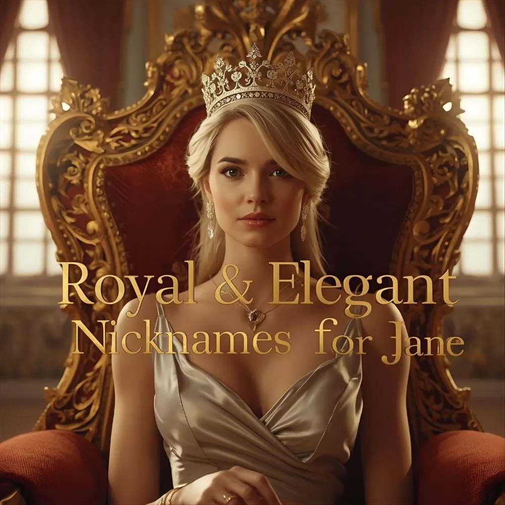 Royal & Elegant Nicknames For Jane