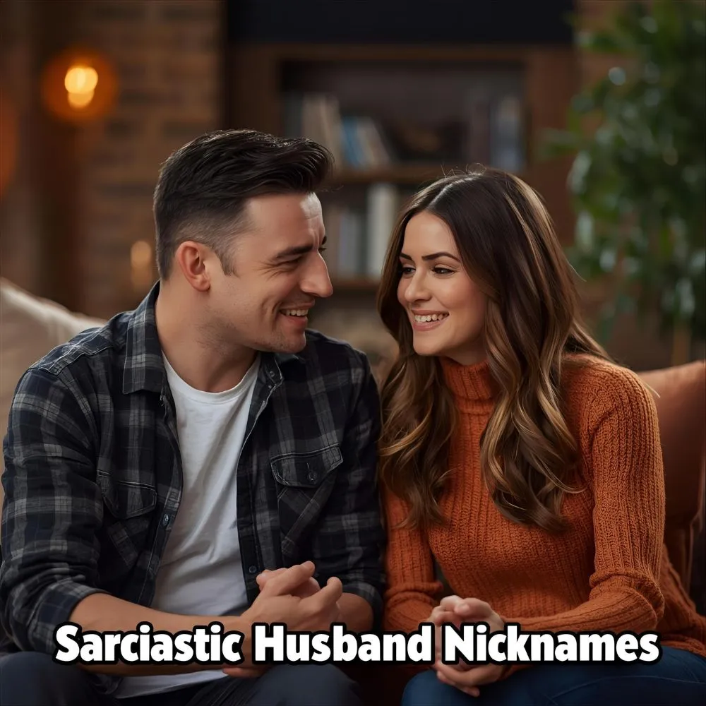 Sarcastic Husband Nicknames