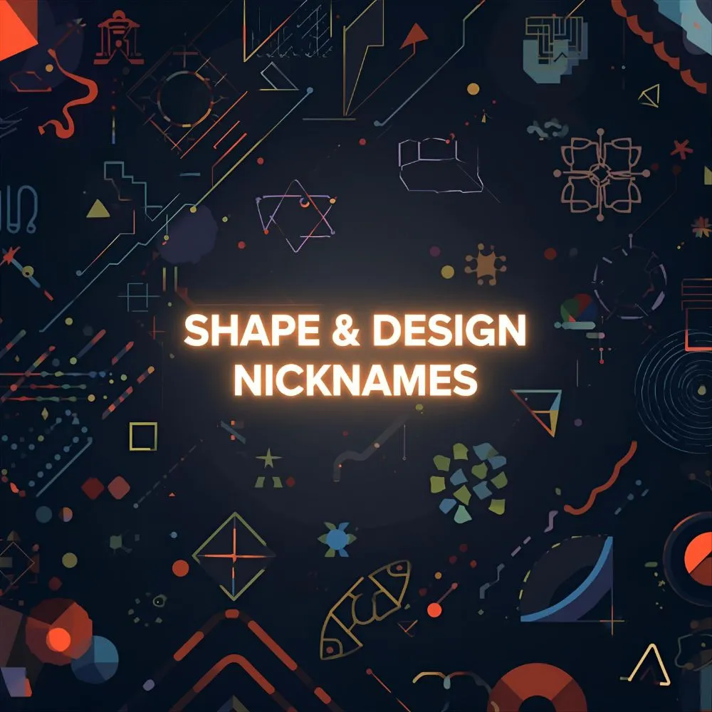  Shape & Design Nicknames