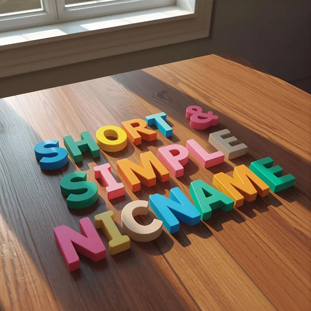 Short & Simple Nicknames