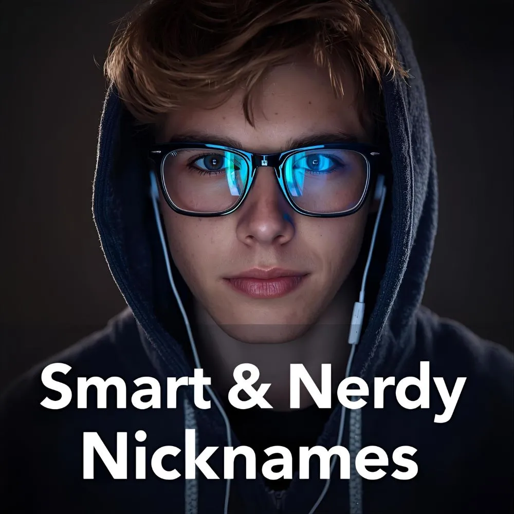 Smart & Nerdy Nicknames