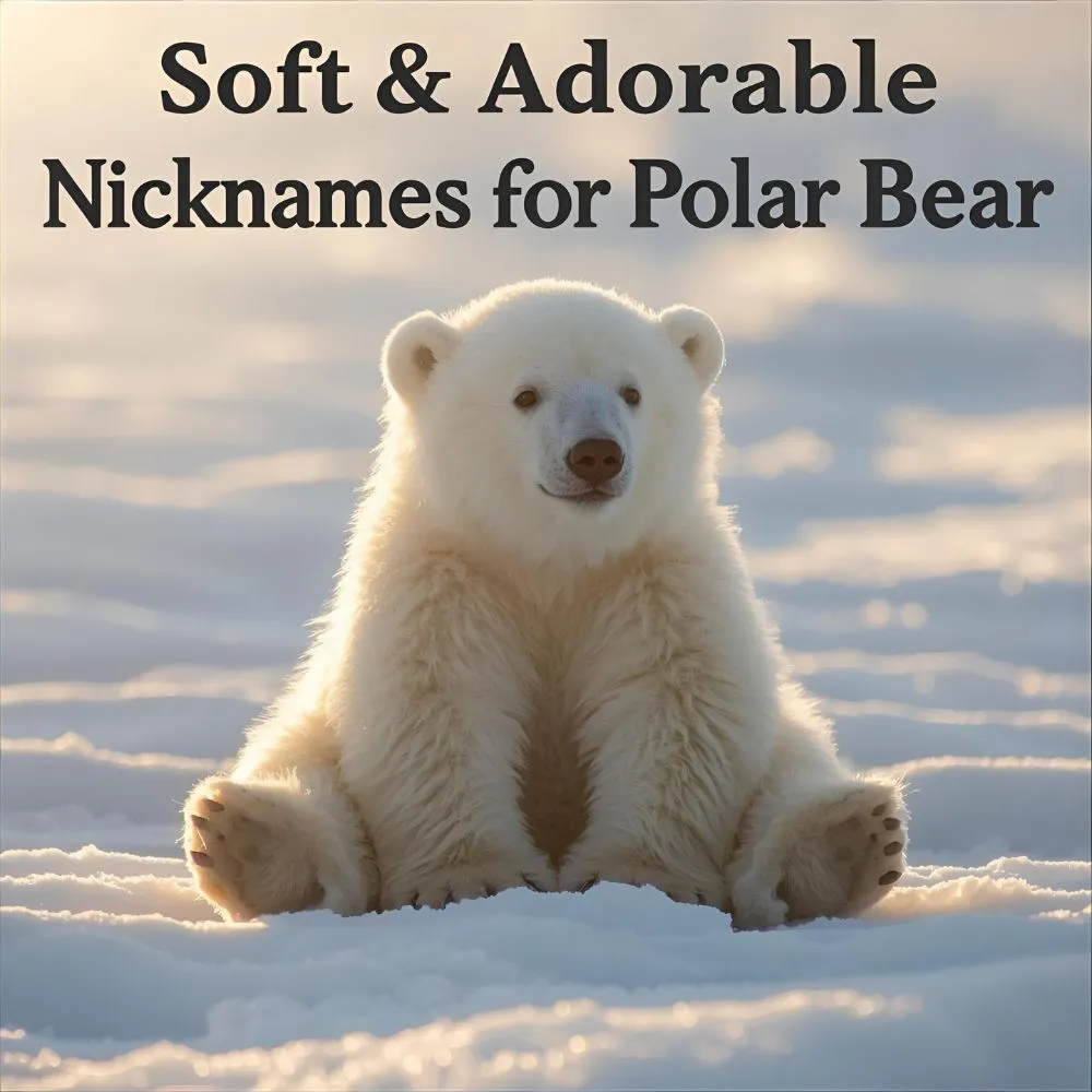 Soft & Adorable Nicknames