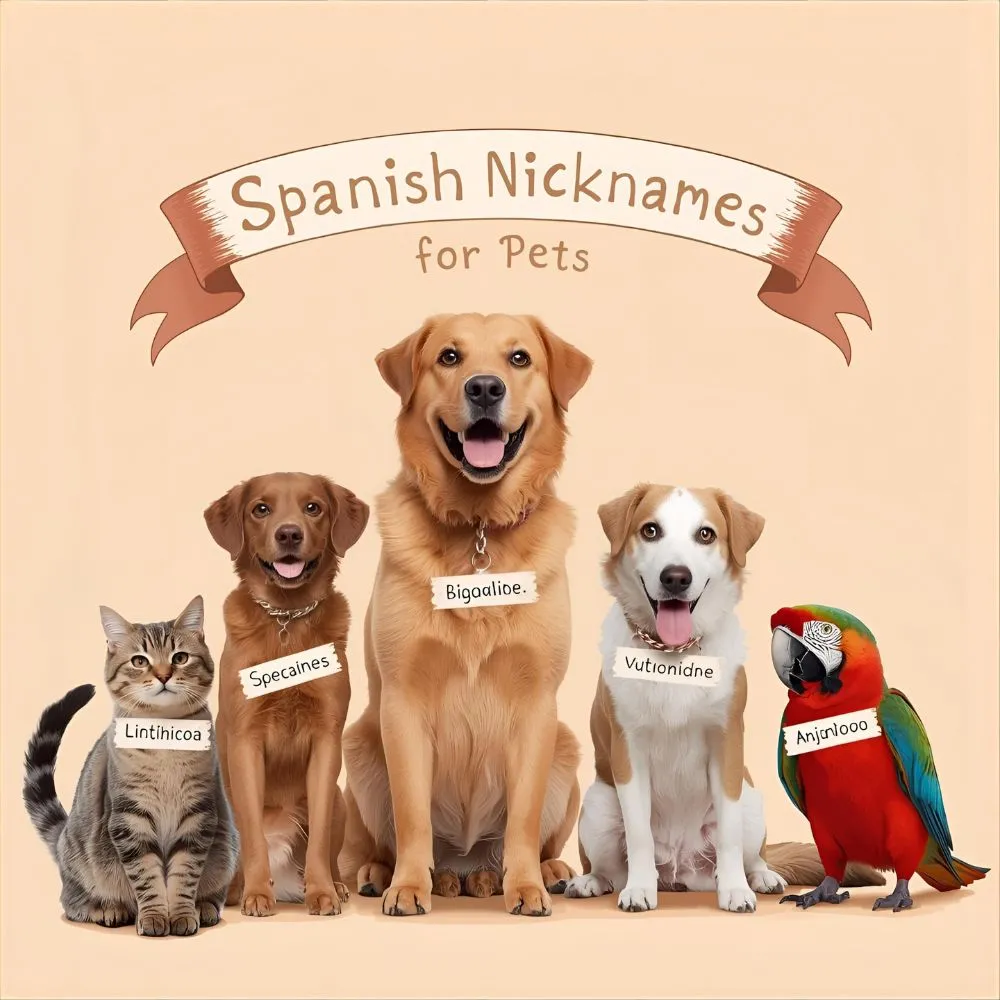Spanish Nicknames for Pets