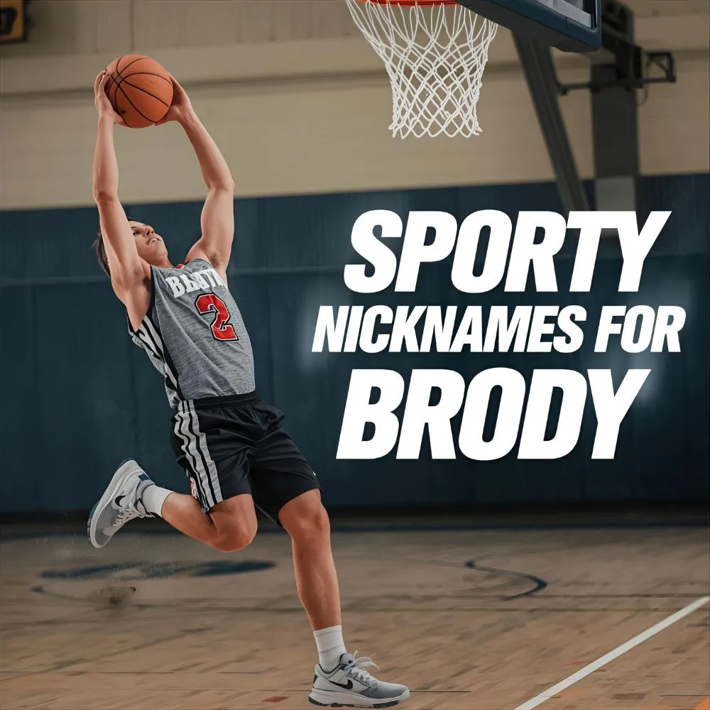 Sporty Nicknames For Brody
