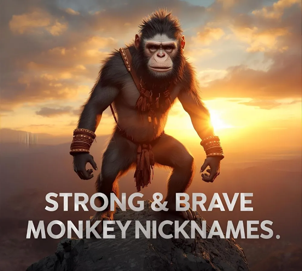 Strong & Brave Monkey Nicknames