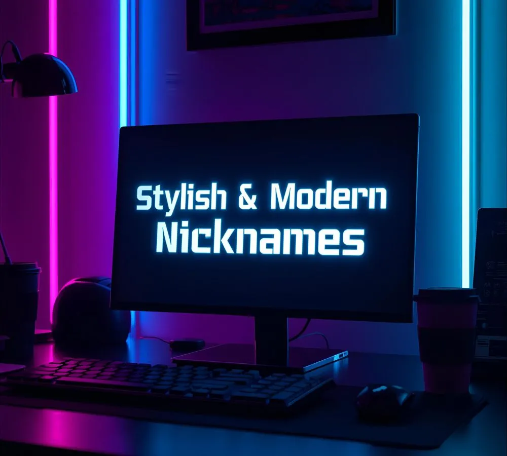 Stylish & Modern Nicknames