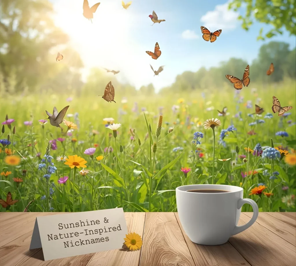 Sunshine & Nature-Inspired Nicknames