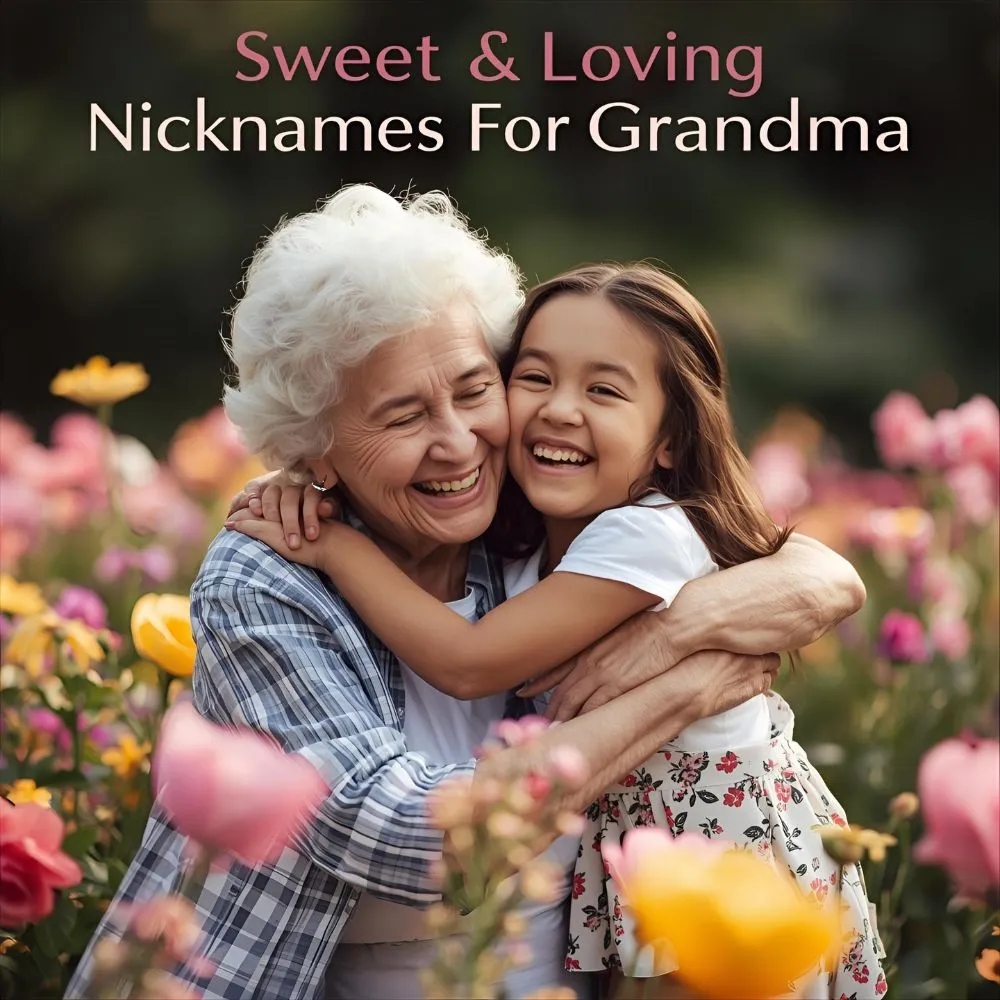 Sweet & Loving Nicknames For Grandma