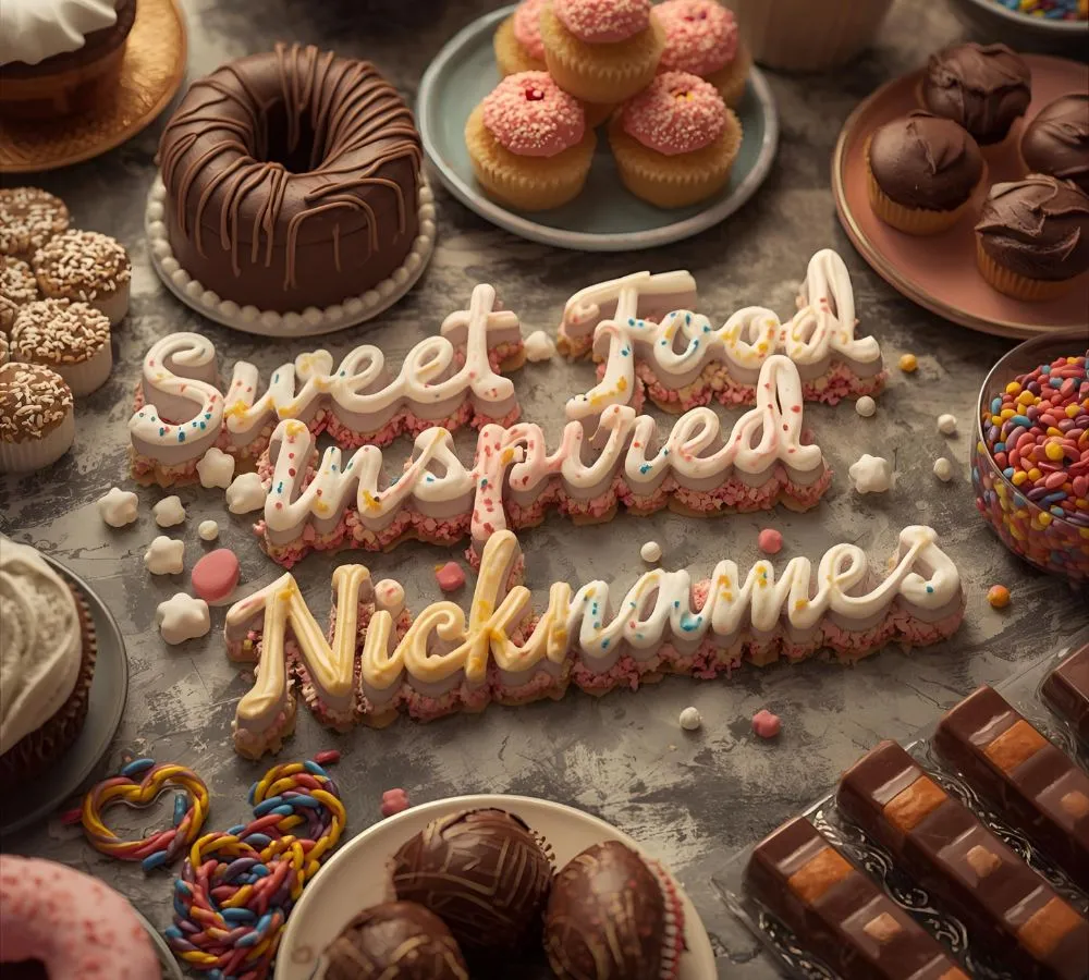 Sweet Food-Inspired Nicknames