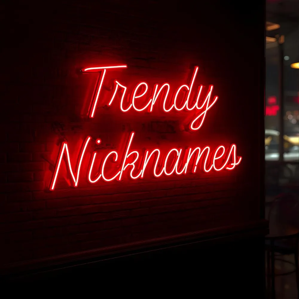 Trendy Nicknames