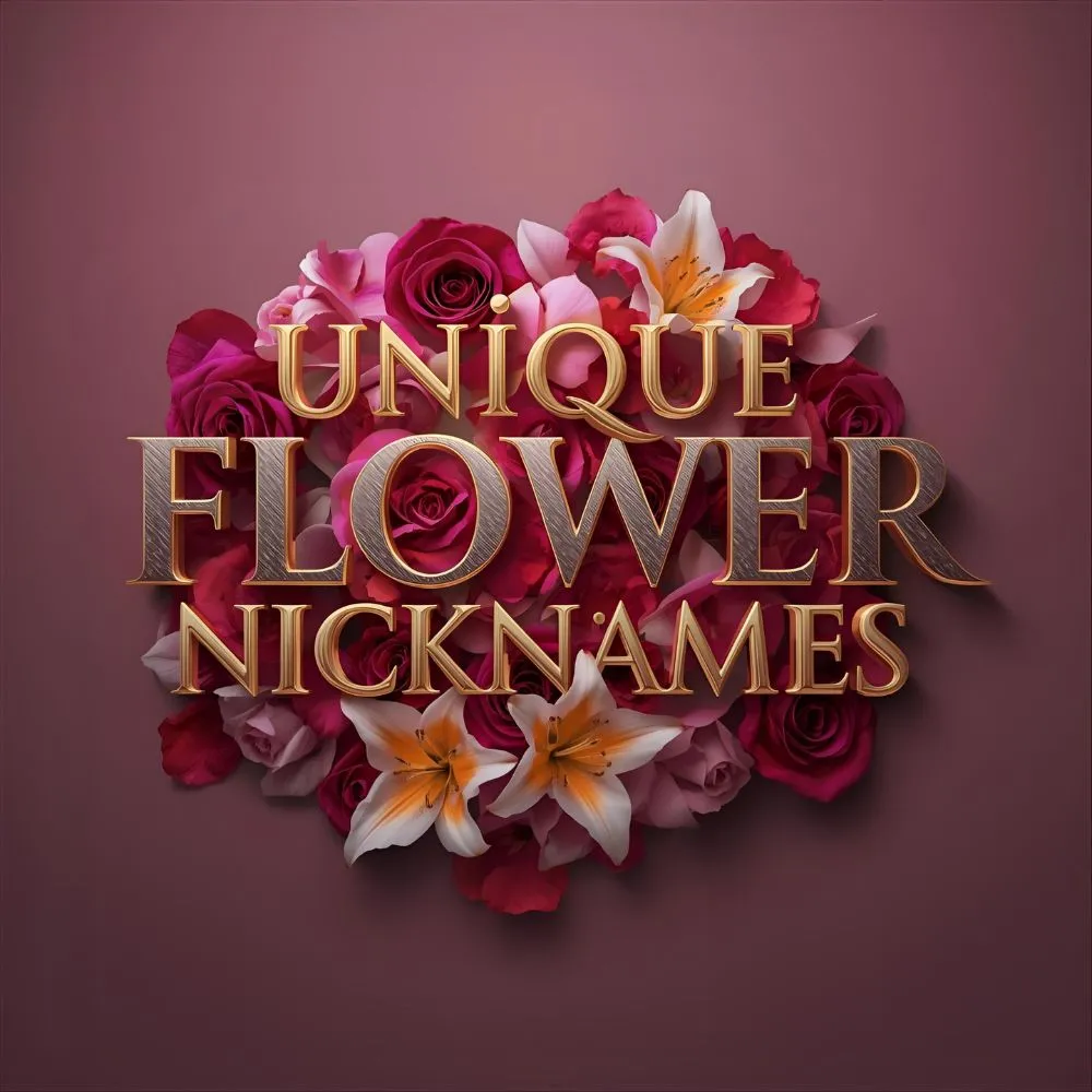 Unique Flower Nicknames