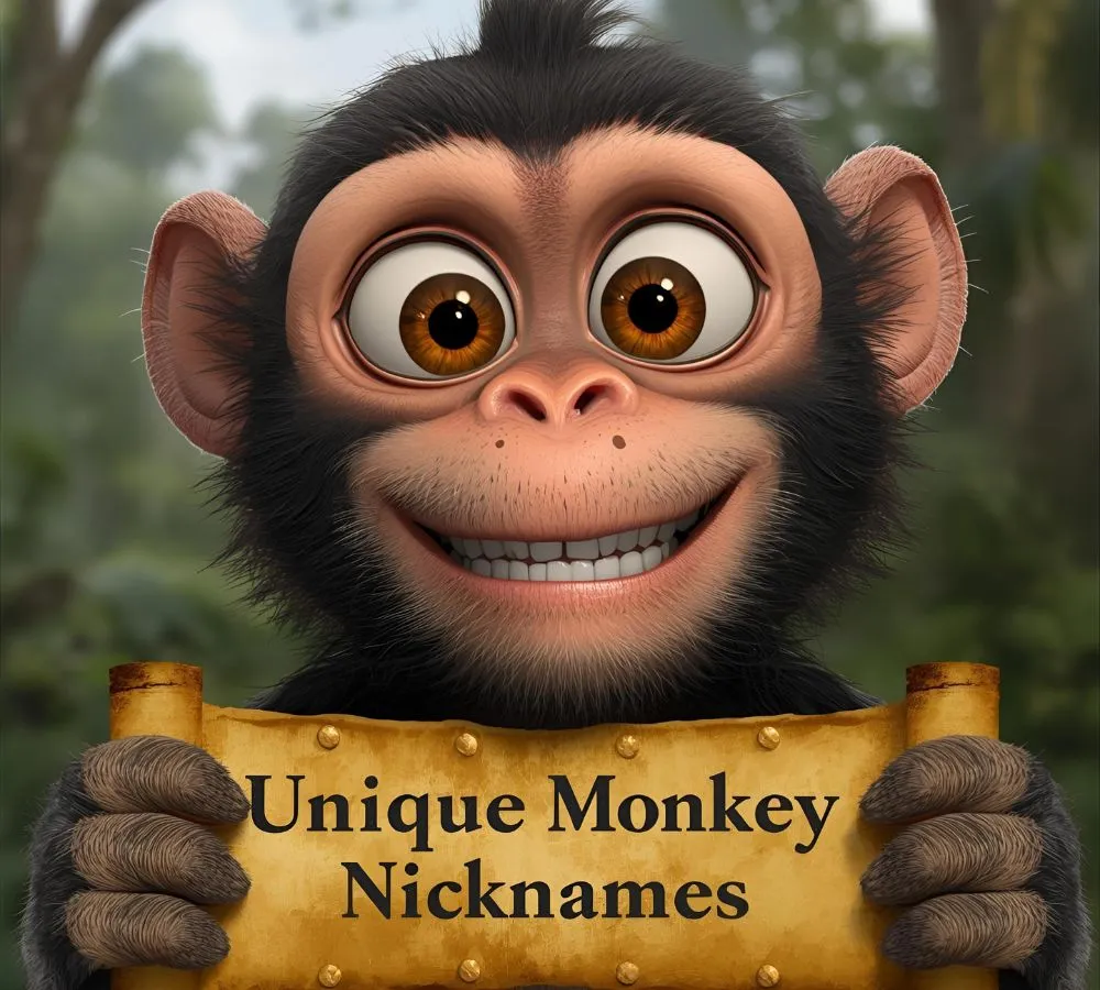 Unique Monkey Nicknames