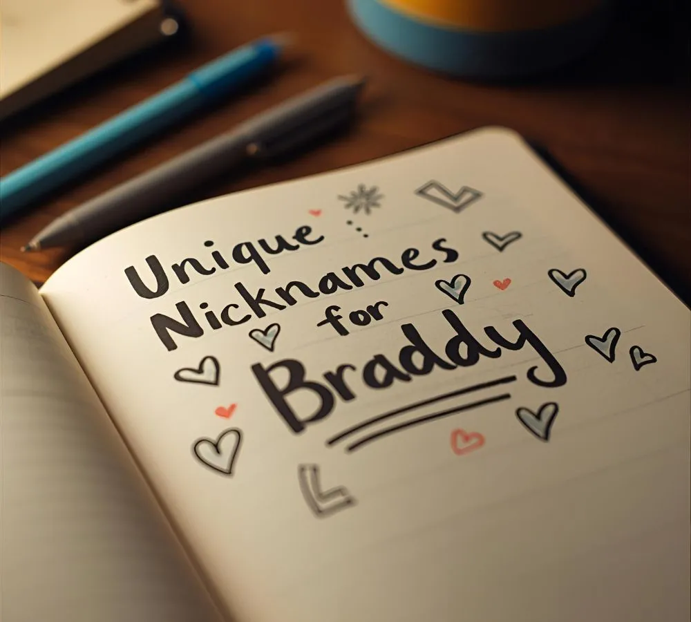 Unique Nicknames for Brady