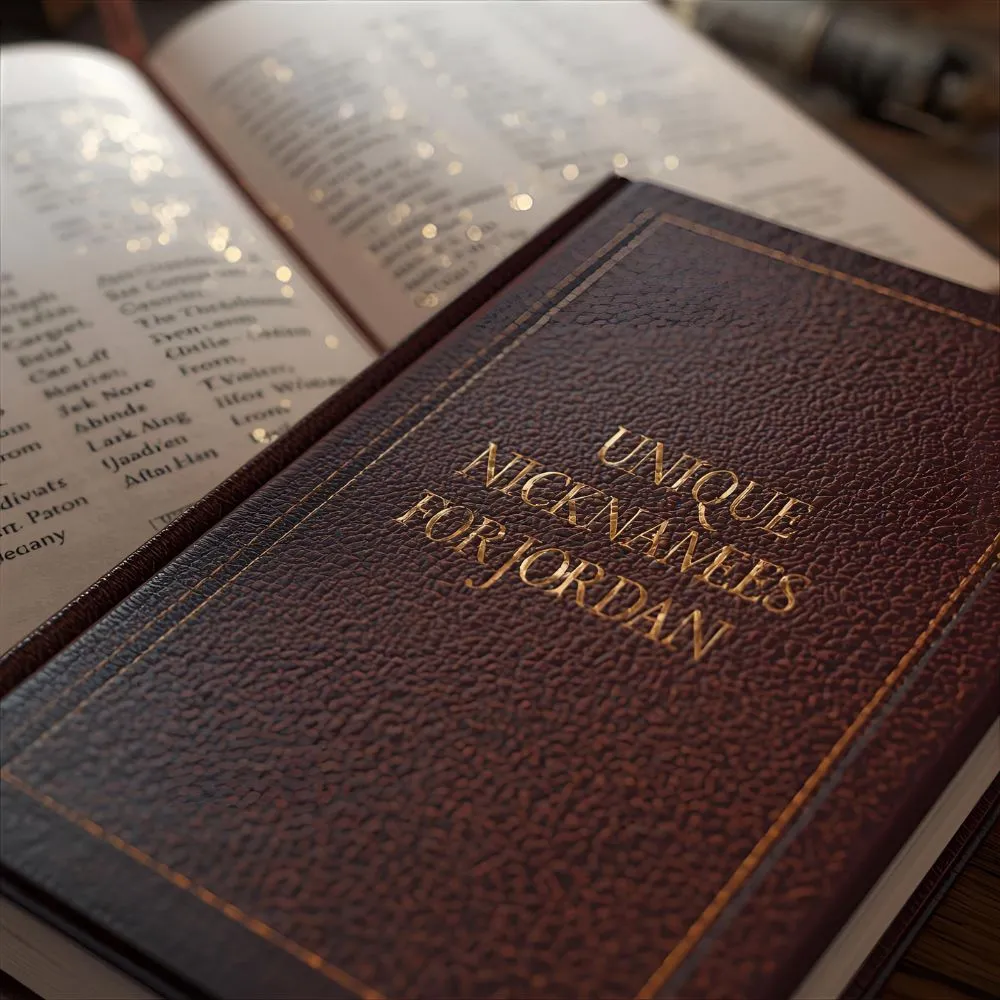 Unique Nicknames For Jordan