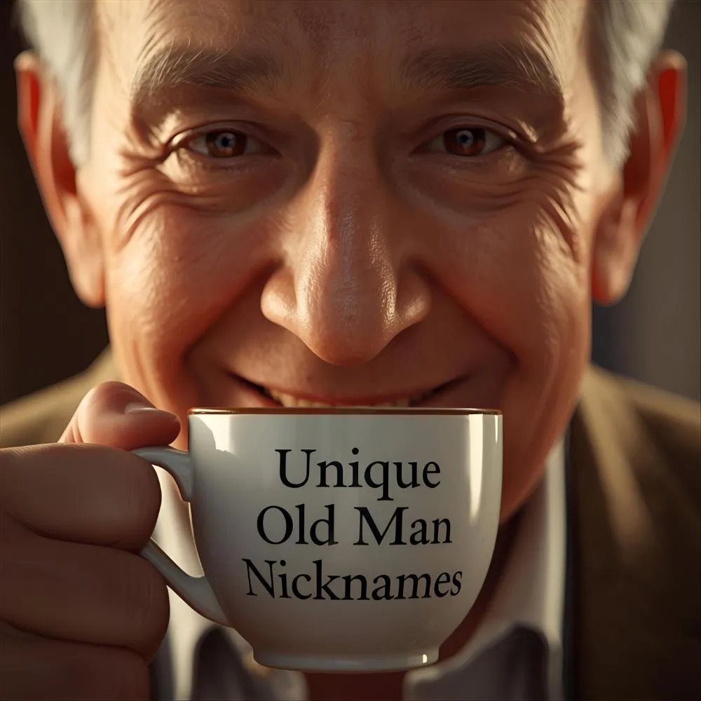 Unique Old Man Nicknames
