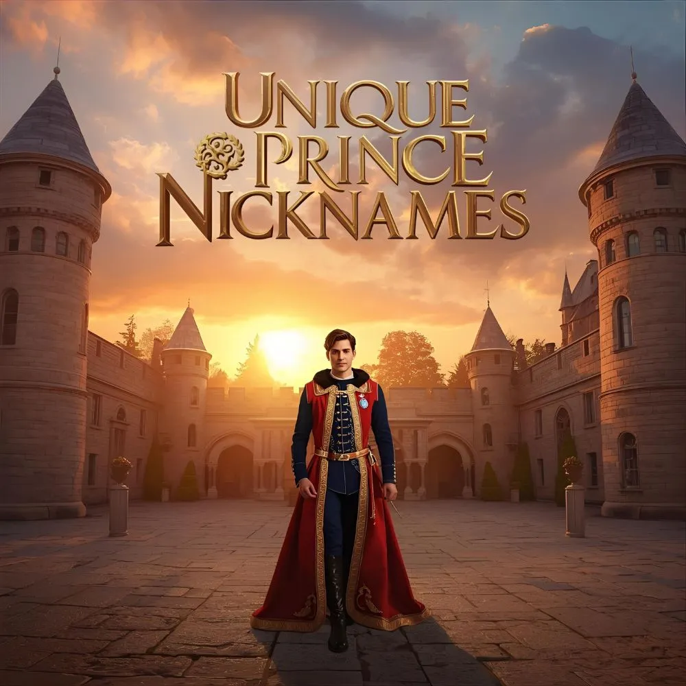 Unique Prince Nicknames