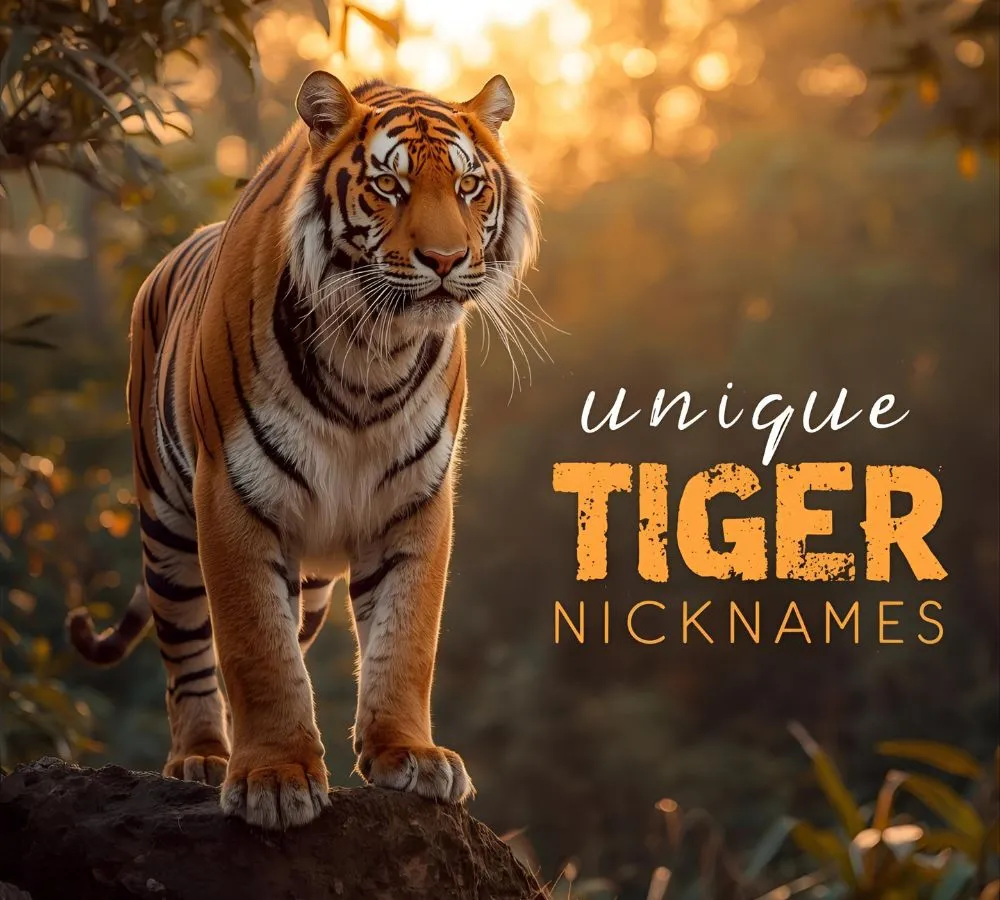 Unique Tiger Nicknames