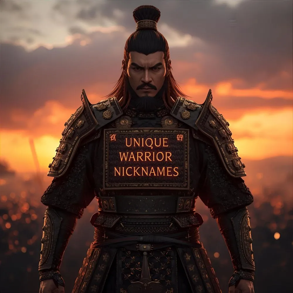 Unique Warrior Nicknames