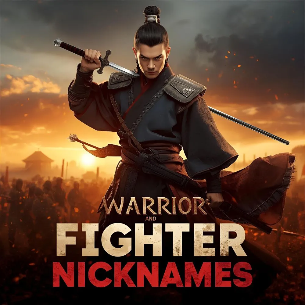 Warrior & Fighter Nicknames