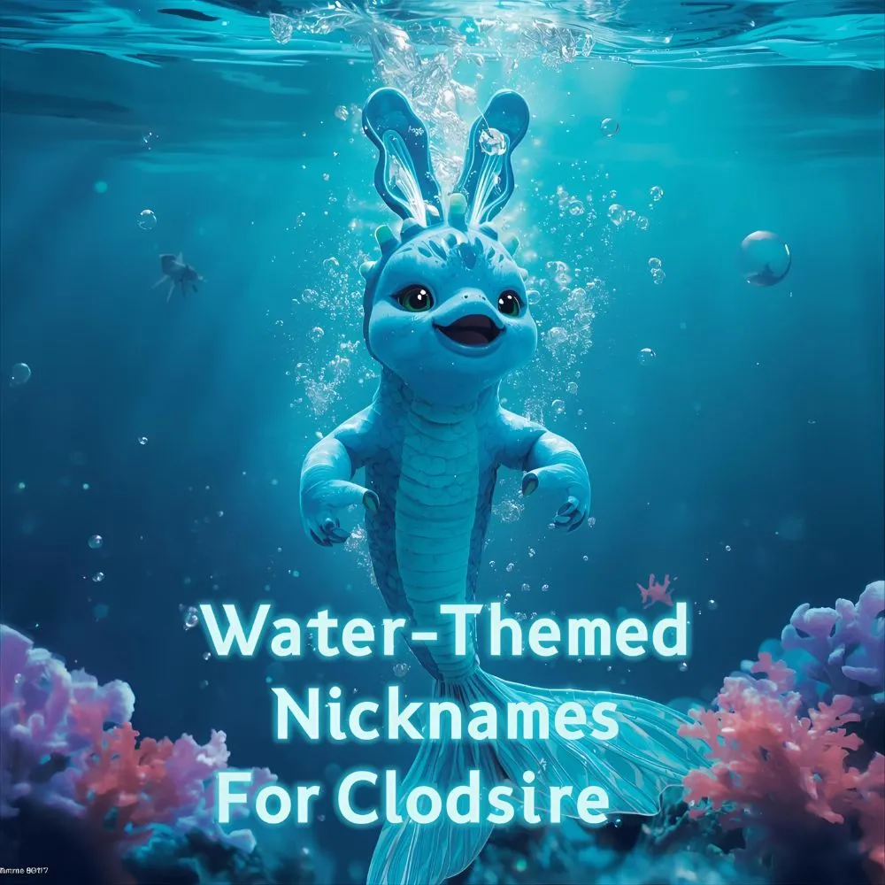 Water-Themed Nicknames For Clodsire