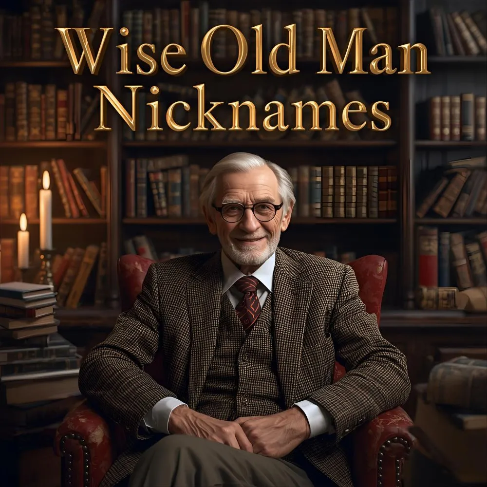 Wise Old Man Nicknames