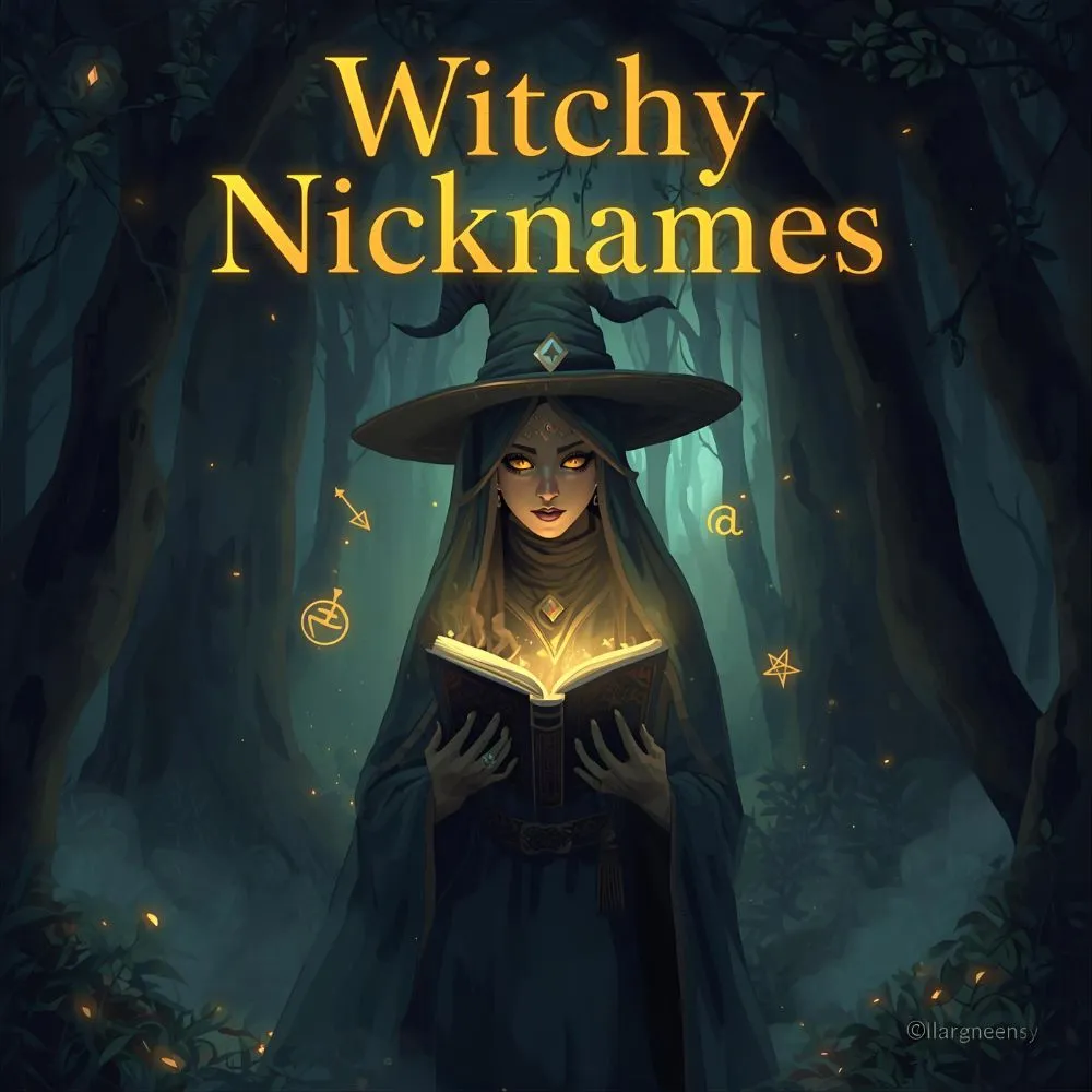 Witchy Nicknames