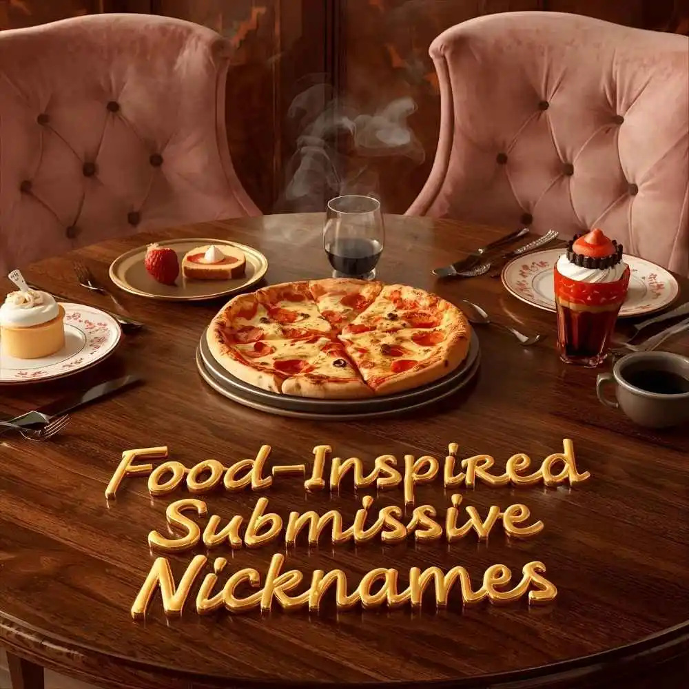 Food-Inspired Submissive Nicknames